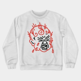 Crybaby front and back Crewneck Sweatshirt